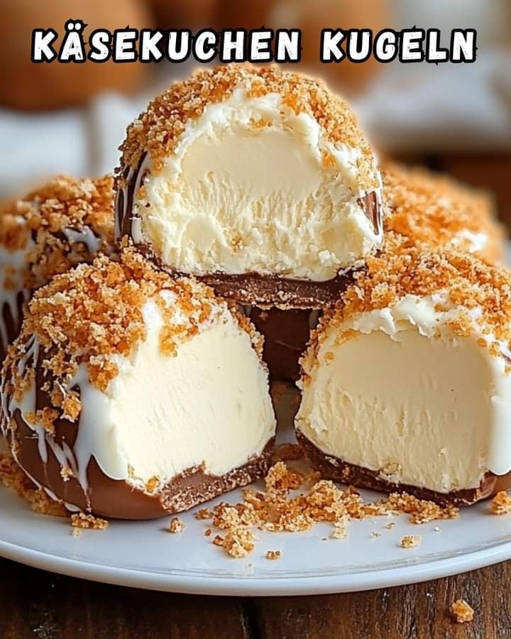Käsekuchen Kugeln